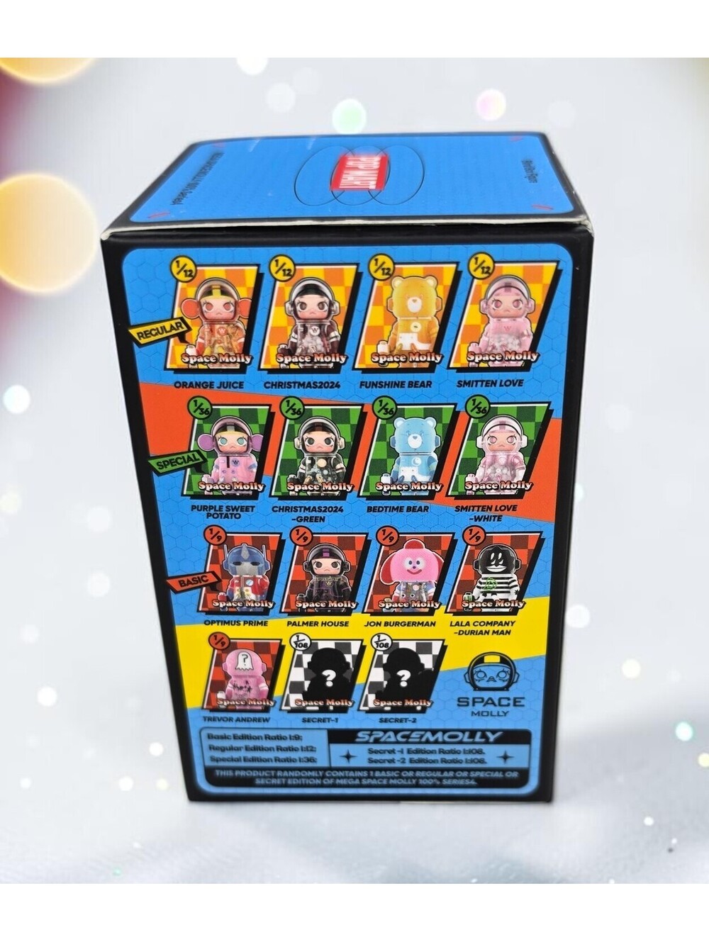POP MART Mega Space Molly 100% Series 4 Christmas2024 Green Special 1/36 - Picture 10 of 13